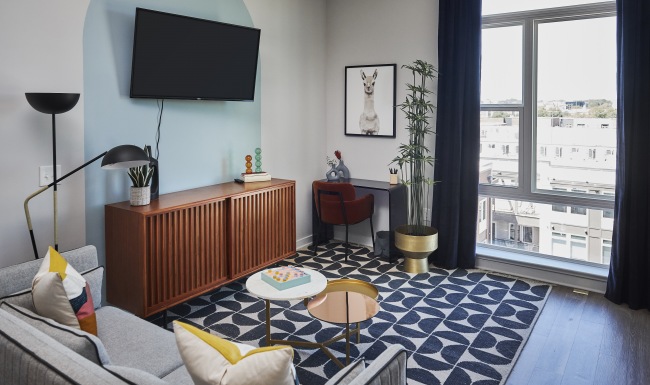 Living room model photo