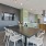 Large well lit lounge with ample sating 